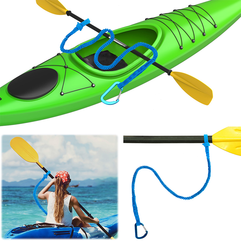 Fishing Kayak Paddle Leash - Laisse de pagaie de kayak réglable