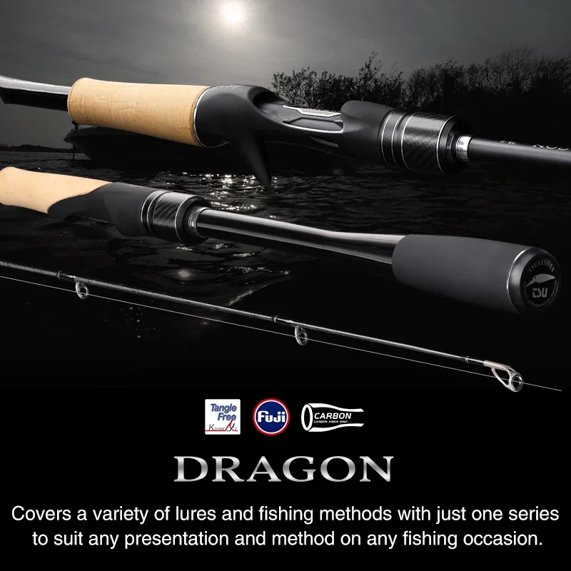Kastking Reel Zephyr - Canne à pêche TSURINOYA DRAGON 1.98m