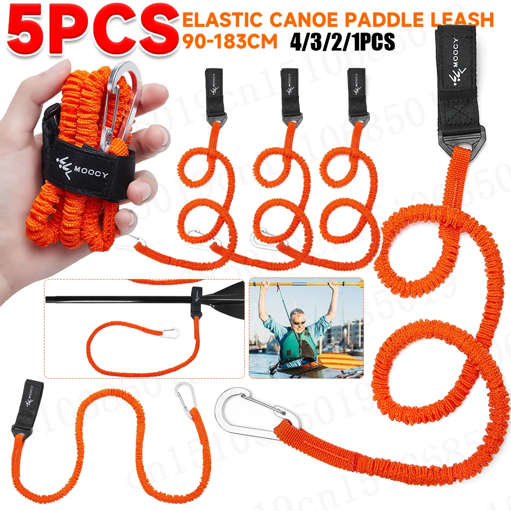 Fishing Kayak Anchor - Laisse élastique anti-perte pour pagaie de
