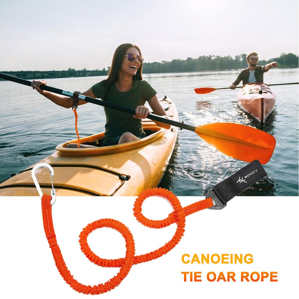 Fishing Kayak Paddle Leash - Laisse de sécurité en nylon élastique