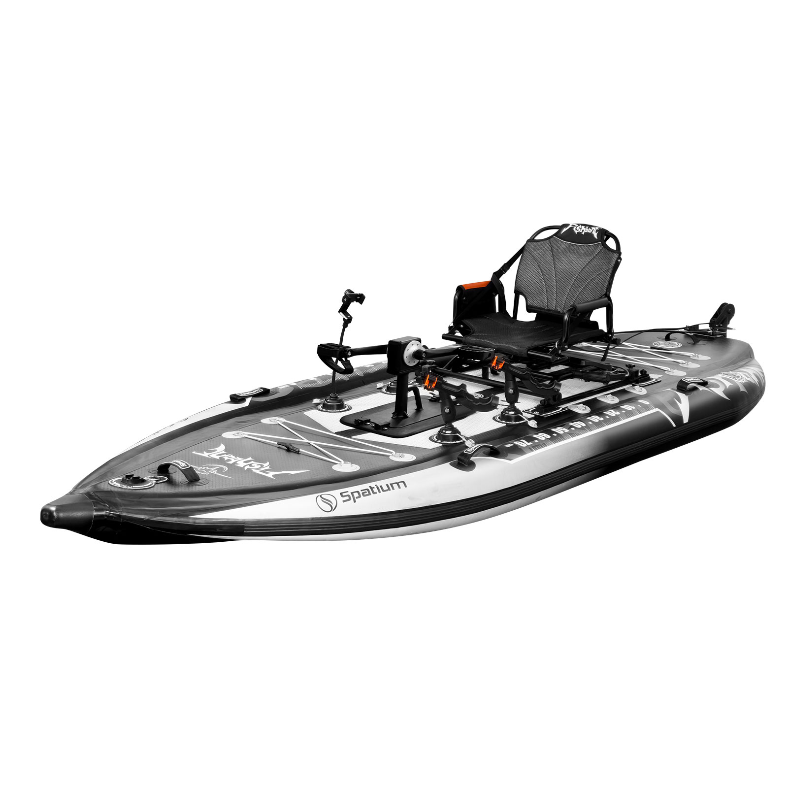 Fishing Kayak Sit On Top - Kayak à pédales Spatium, kayak de