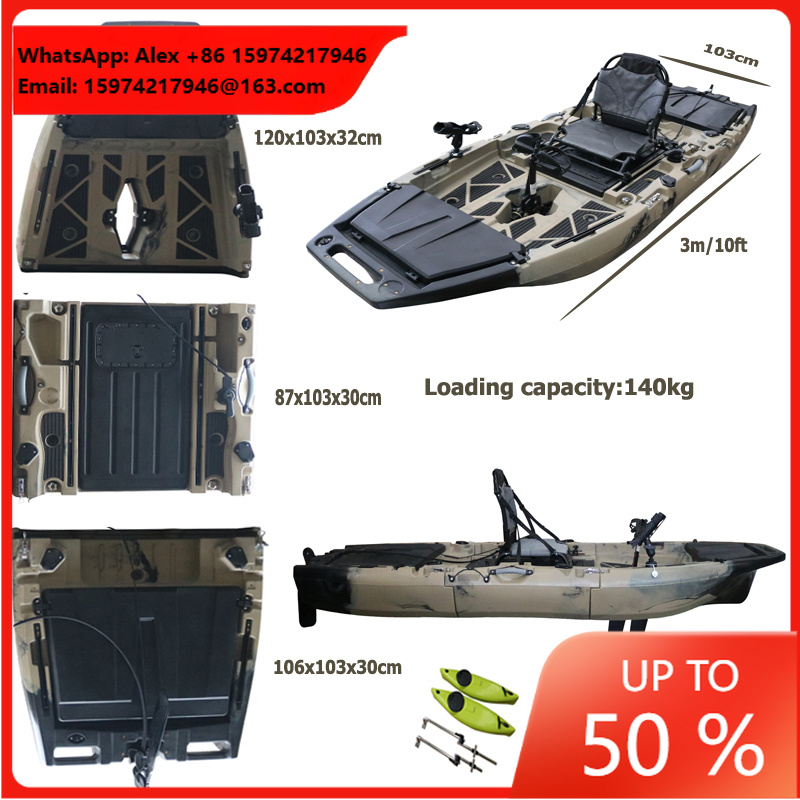 Kayak pliable de 10 pieds, à p - Fishing Kayak Sit In avis et prix