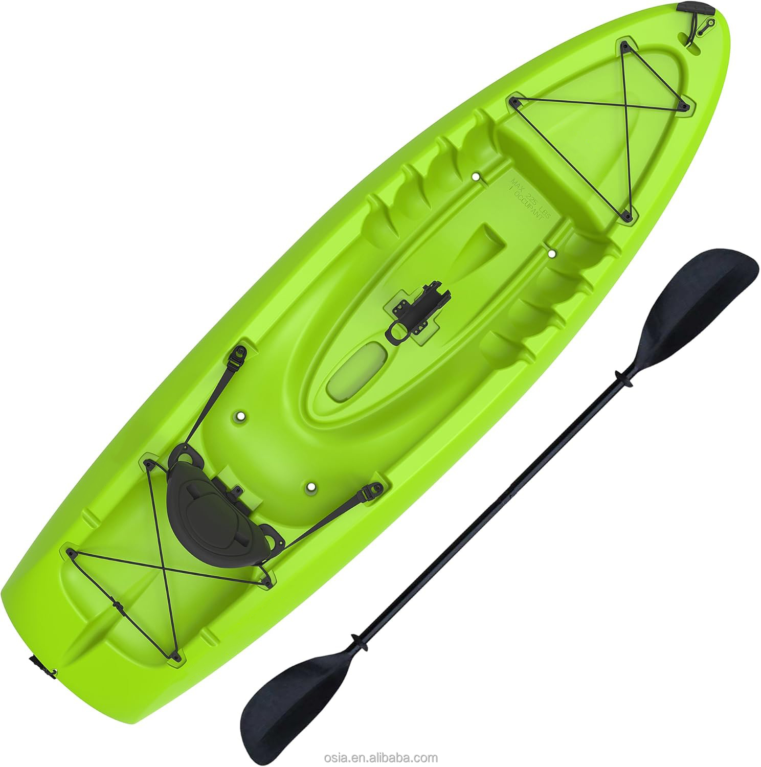 Kayak de pêche en plastique ri - Fishing Kayak Sit On Top avis et prix